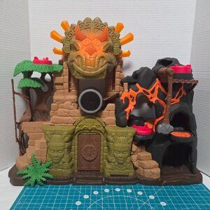 Imaginext Dino Fortress Dinosaur Temple Playset 2014 Fisher Price Kid Toy